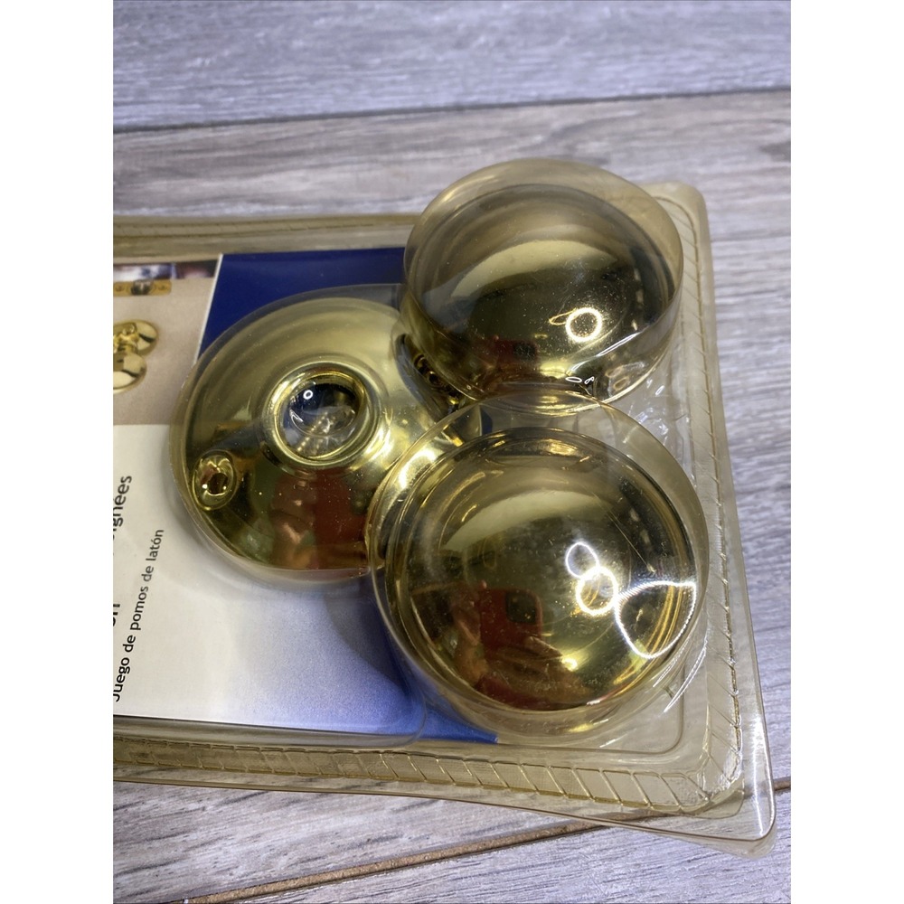 Hickory Hardware 1137 Brass Replacement Door Knob Polished Brass - Picture 4 of 10